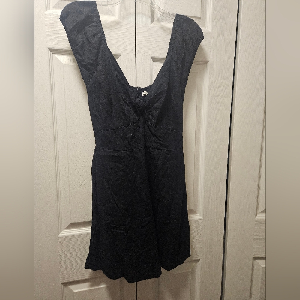 Abercrombie & Fitch Black Mini Dress NWT - Picture 2 of 10